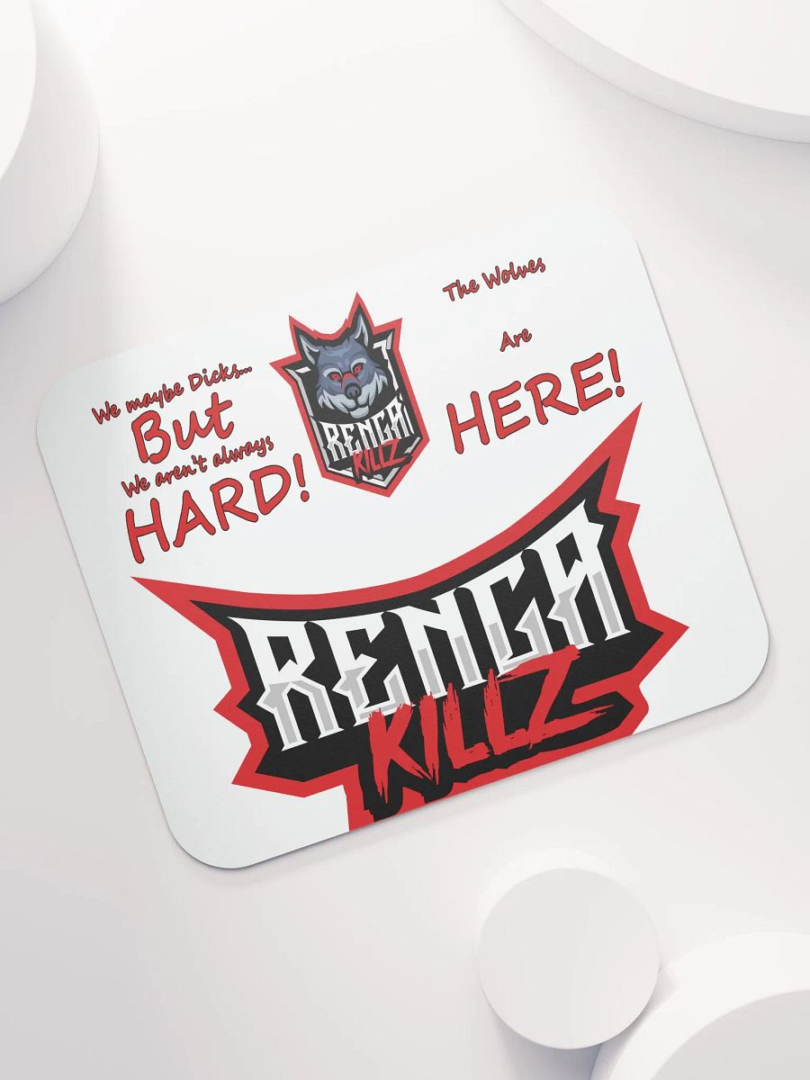 Wolves are hard mouse pad product image (7)