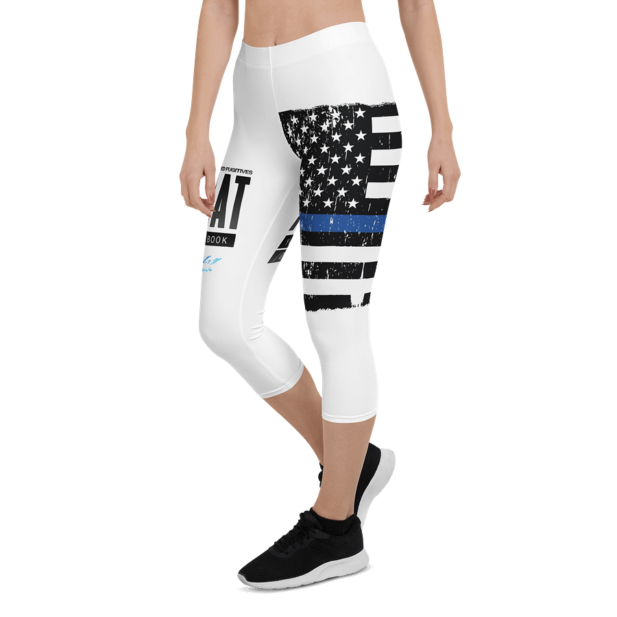 Nik The Hat | White Leggings – Summer ’25 BACK THE BLUE Edition product image (6)