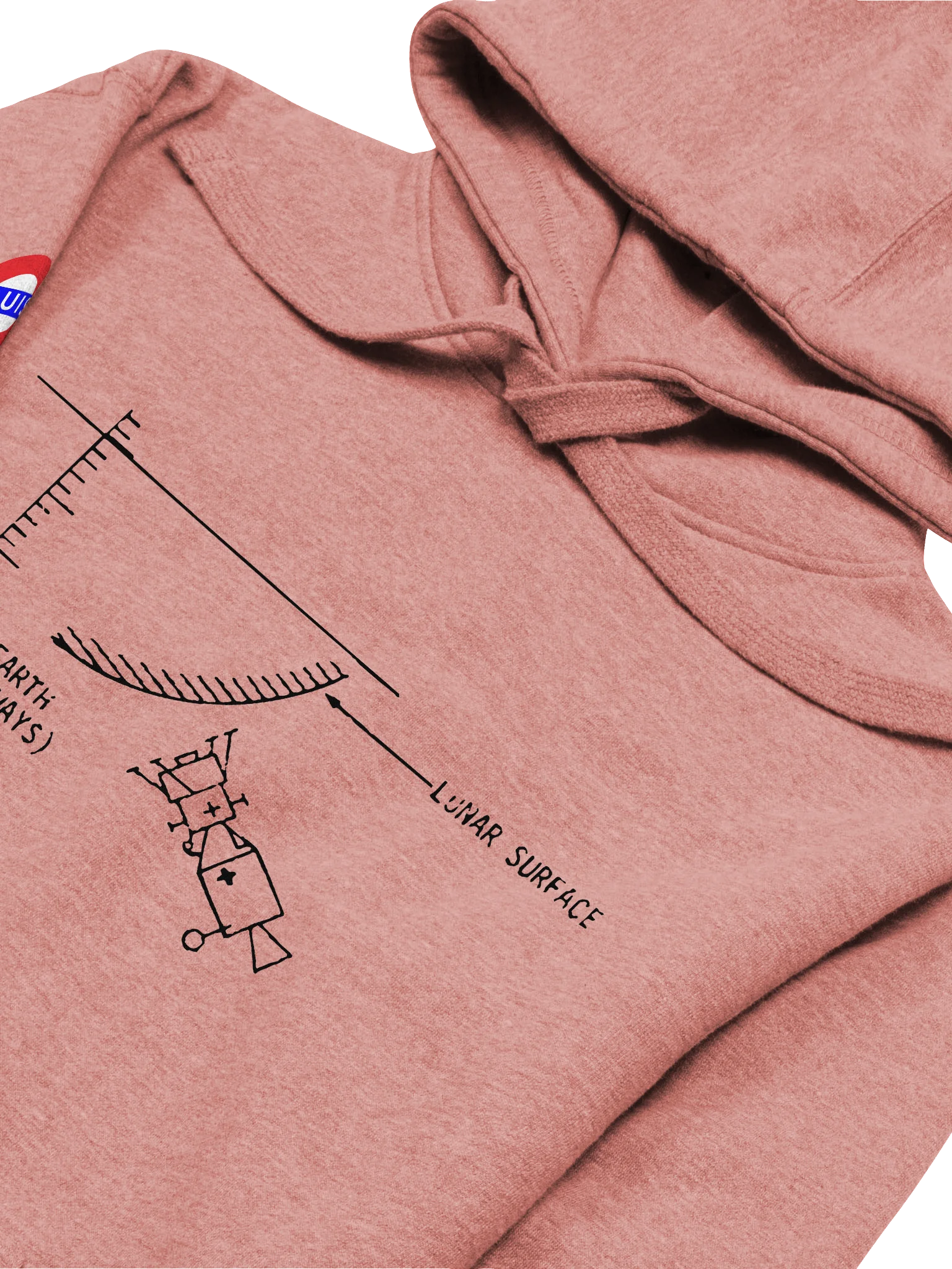 Apollo Lunar Hoodie - Black product image (8)