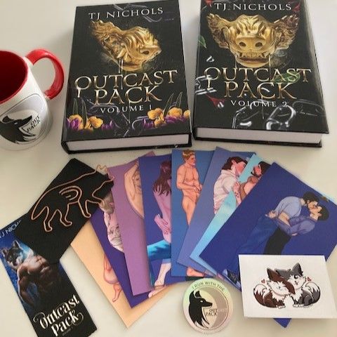 Outcast Pack special edition hardbacks - book box product image (1)
