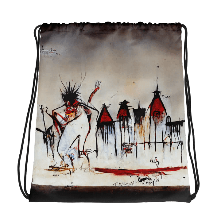 Dynamic Urban Muse Drawstring Bag product image (1)