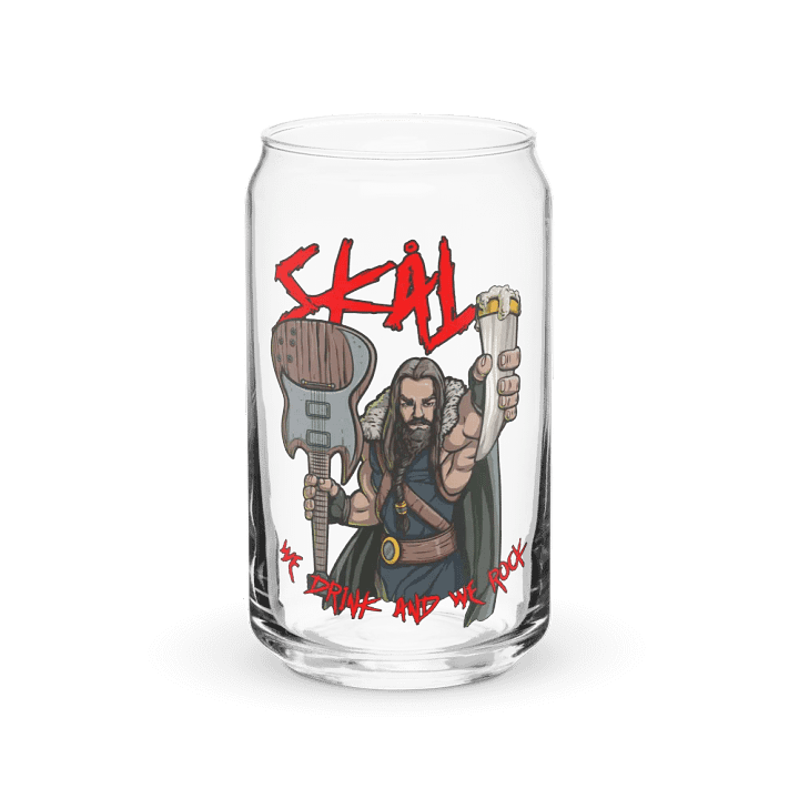Viking Rock Cheers Can Glass product image (1)