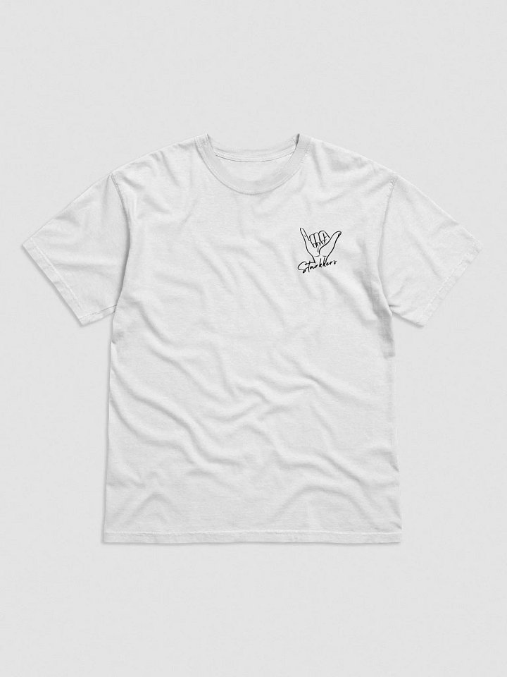 Starkkers Shaka Tee (Black Embroidery) product image (42)