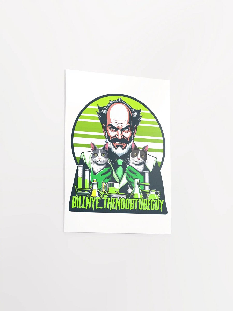 Bill Nye Cat Logo Poster product image (28)