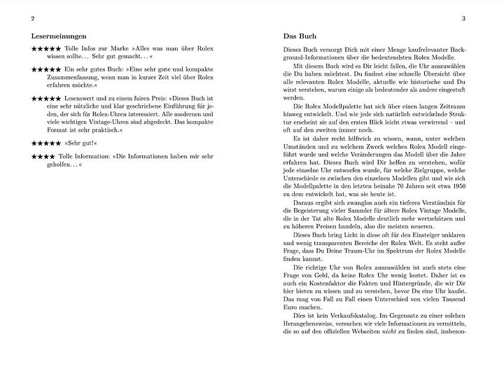 Rolex Uhren - Taschenbuch product image (2)