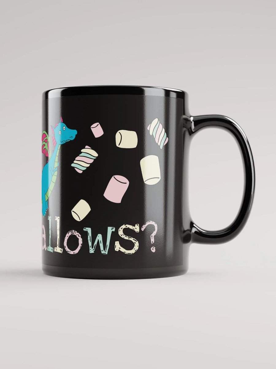 Will there be... Marshmallows? Black mug product image (1)