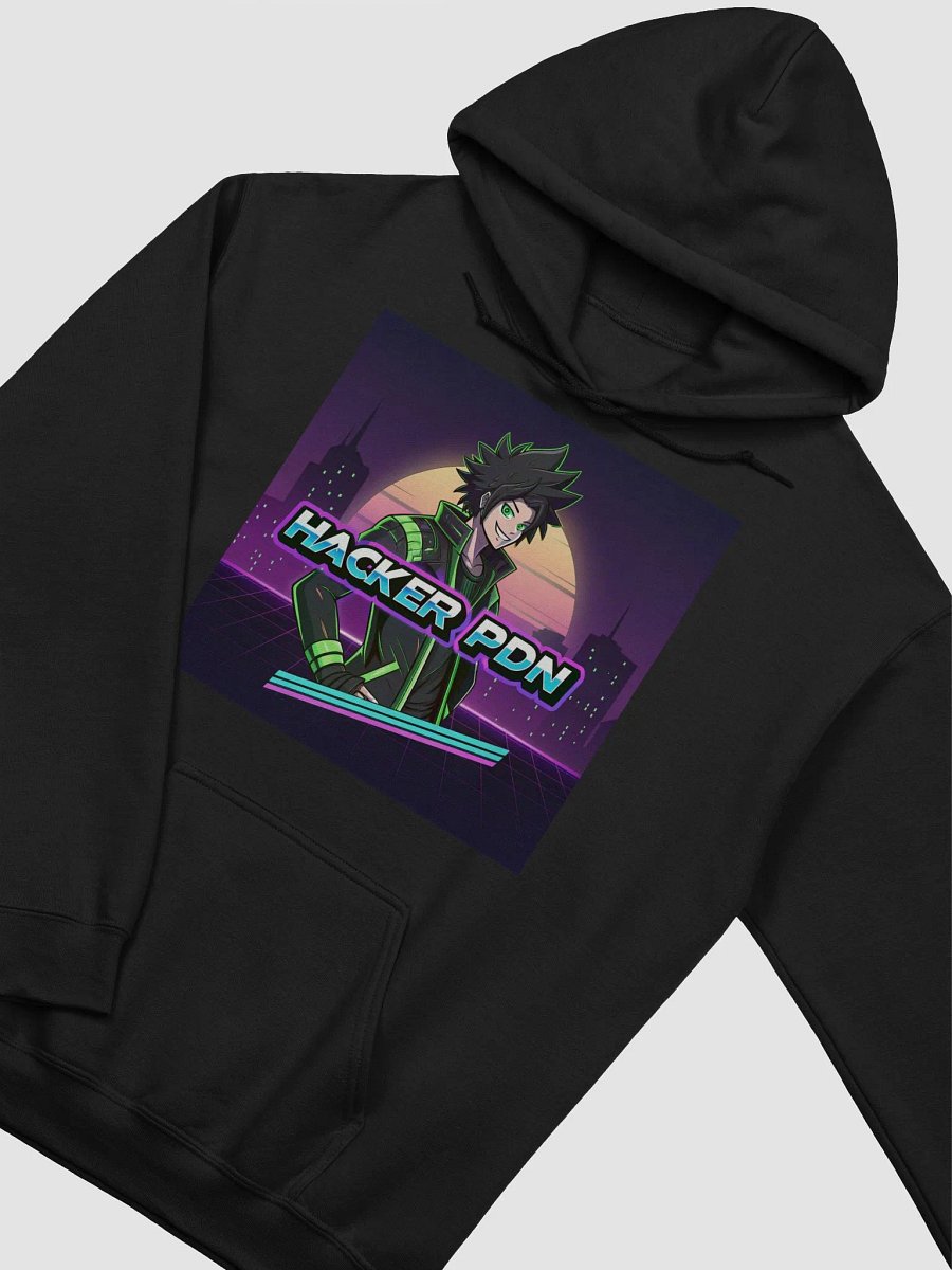 Neon Hacker City Classic Hoodie product image (15)