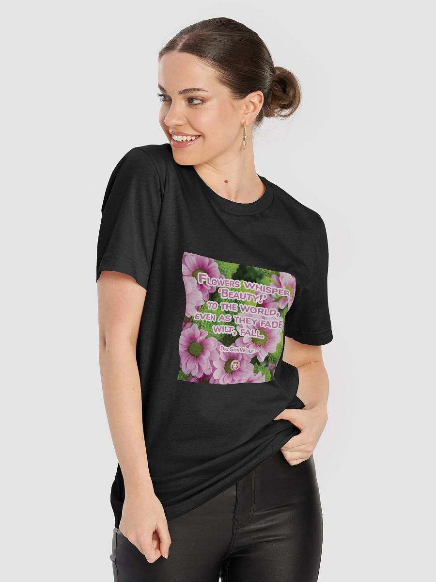 Whispering Beauty Floral T-Shirt: 