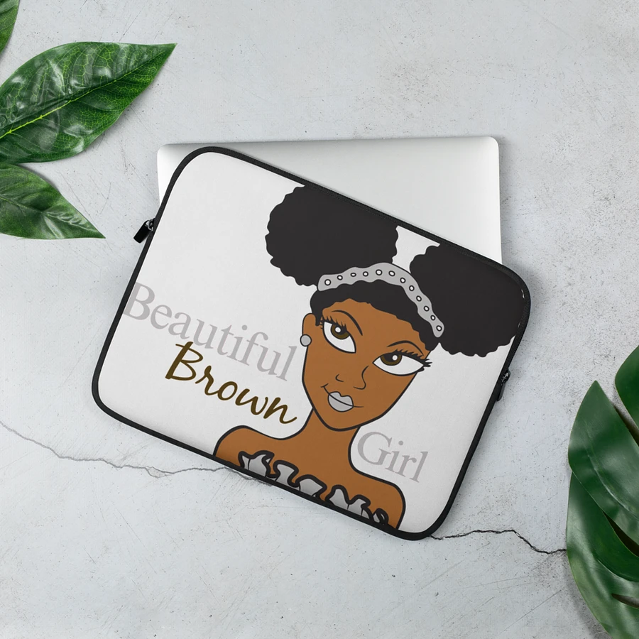 Beautiful Brown Girl Laptop Sleeve product image (1)