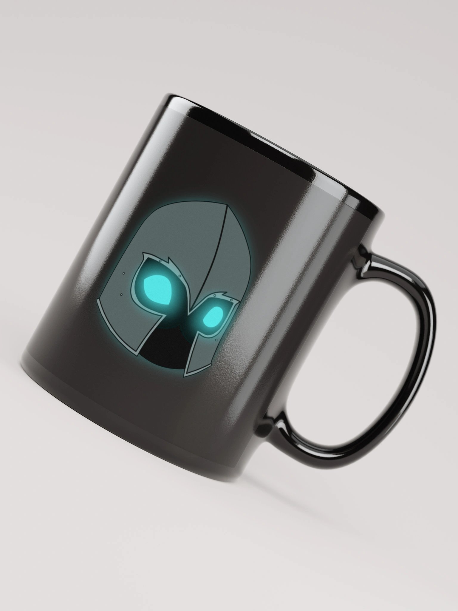 Glowing Eyes Kozy Black Glossy Mug product image (7)