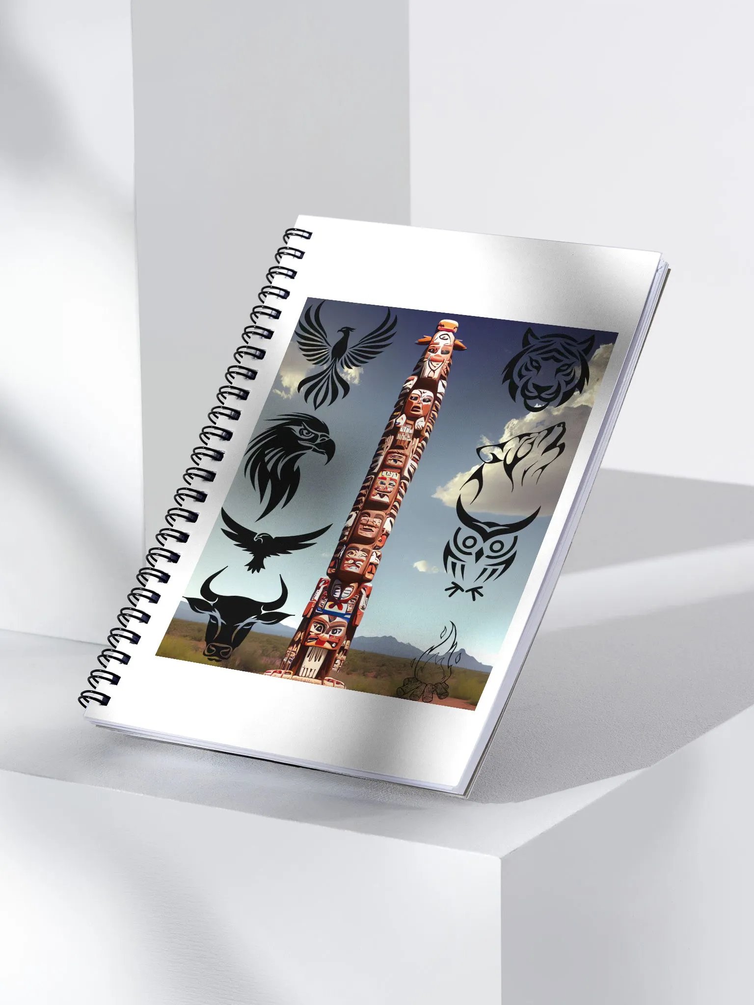 Totem Tale Spiral Notebook product image (3)