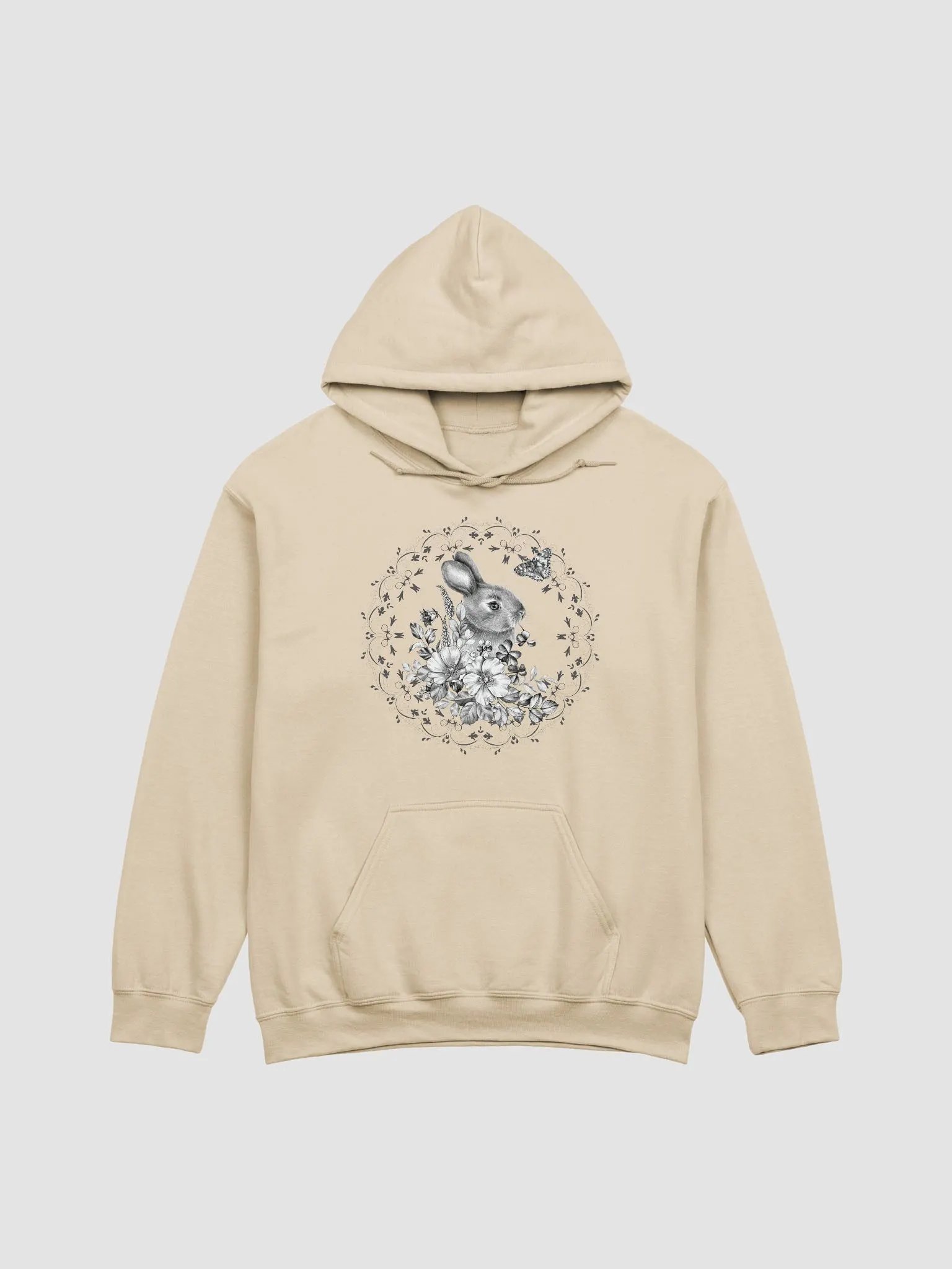 Floral Rabbit Wonderland Hoodie product image (9)