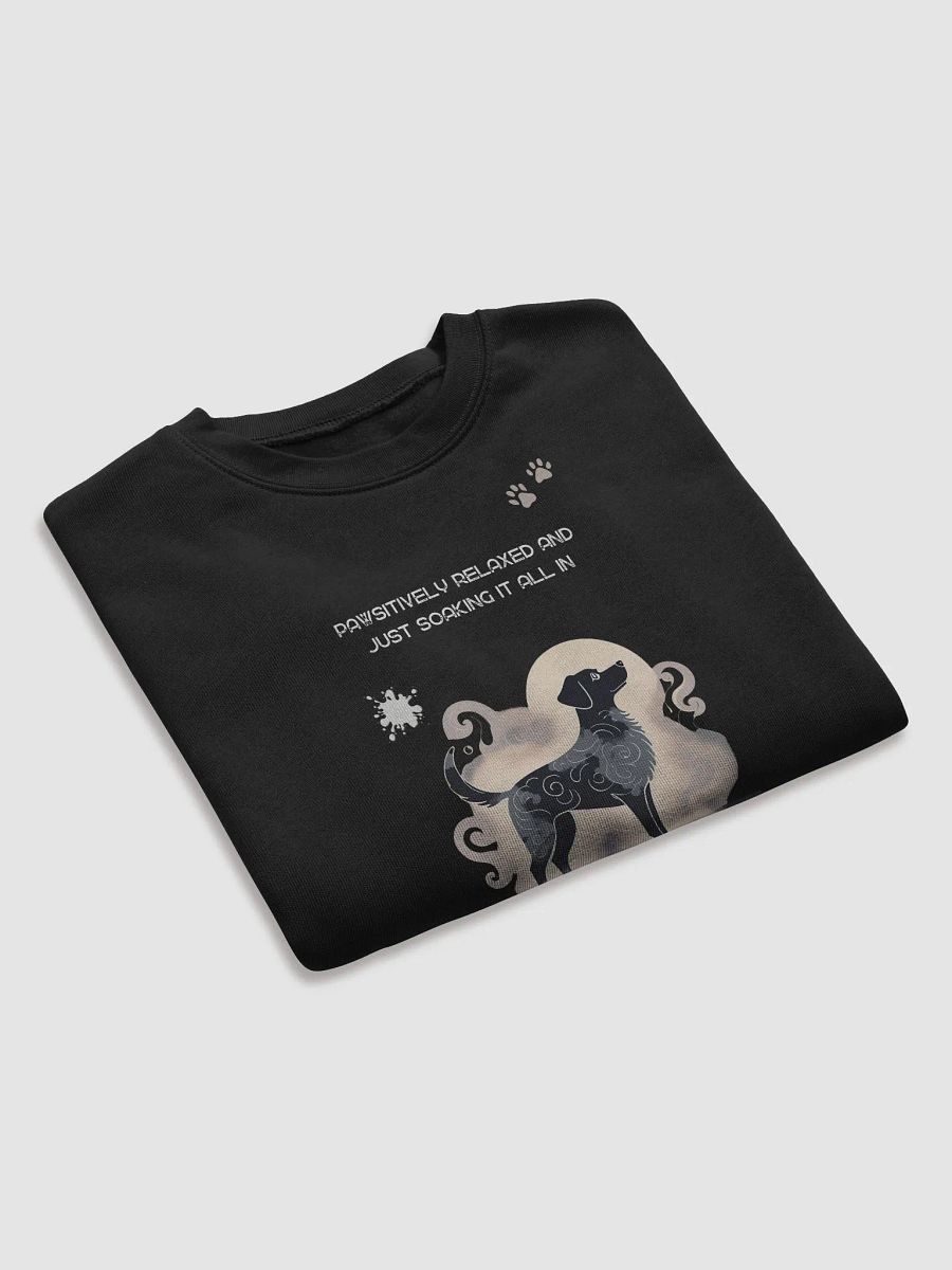 Swirling Canine Dreams Crop Sweatshirt product image (7)