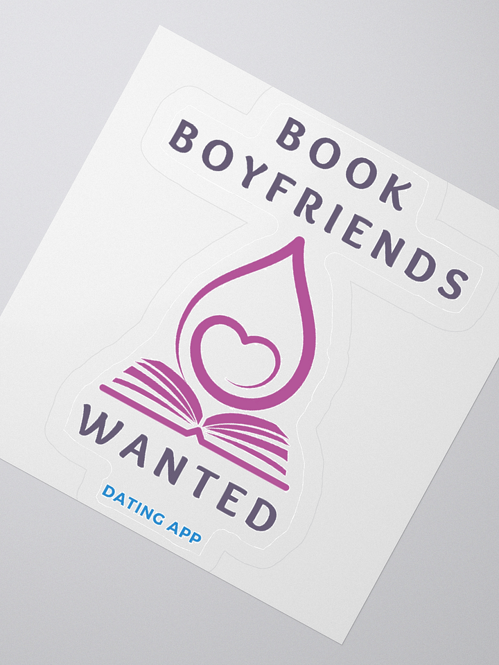 Book Boyfriends Wanted Sticker product image (4)