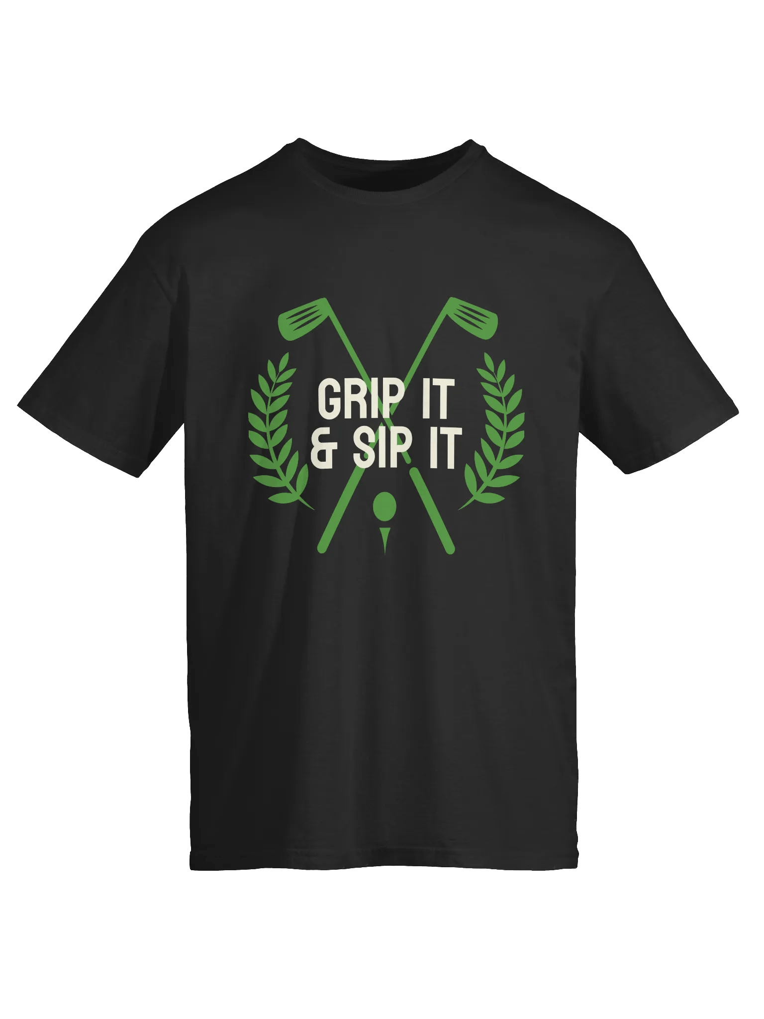 Golf Club Wreath Unisex Tee product image (1)