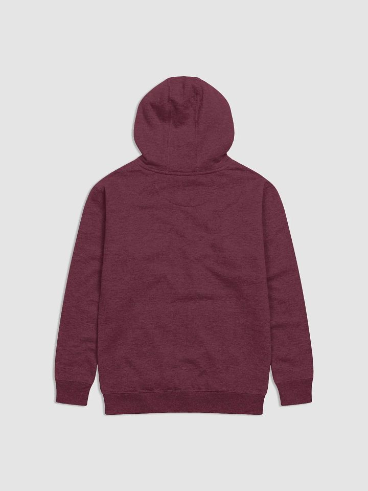 JustDisc Every Day - Cotton Heritage Unisex Premium Hoodie (White Logo) product image (2)