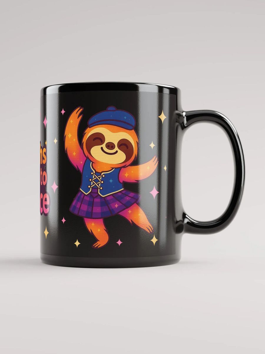 Highland Dance Sloth Mug – Cute Scottish Sloth Gift for Dancers, Dance Teachers & Sloth Lovers product image (1)