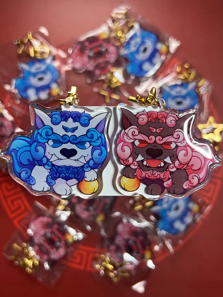 ShiShi Lion Dog - Reversible Charm product image (1)