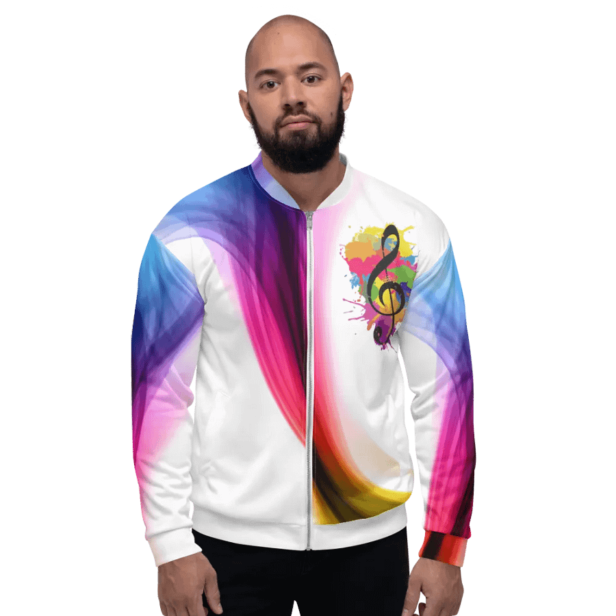 Music themed jacket product image (2)