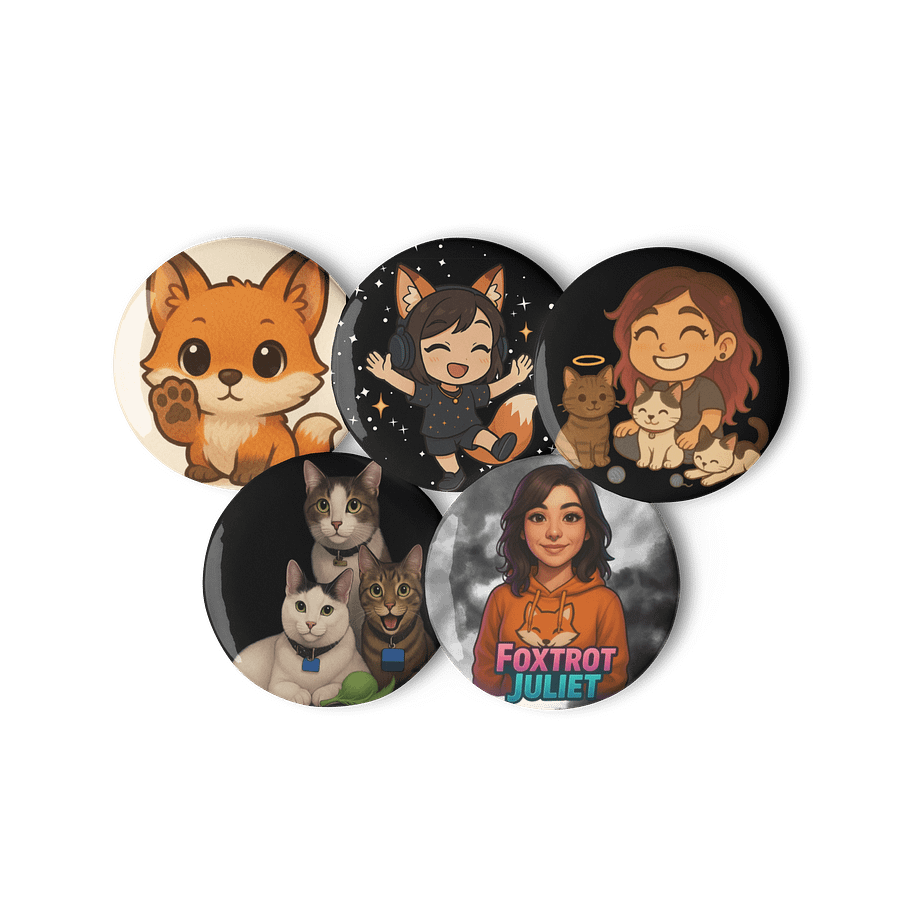 Glossy Pin Button Variety Pack product image (3)