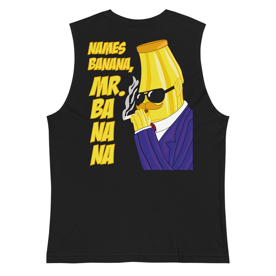 Mr Banana Muscle Tank Back product image (2)