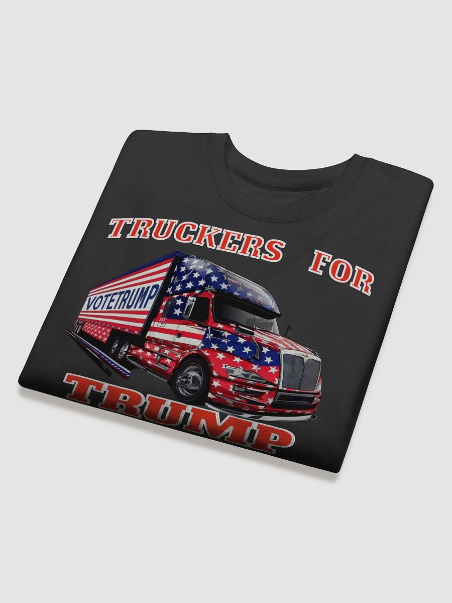 Patriotic Truckers Support Sweatshirt product image (4)