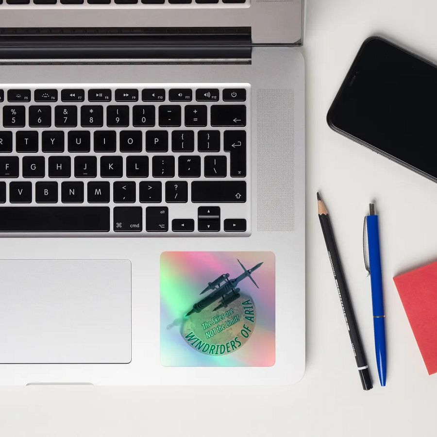 WindRiders Holographic Stickers product image (12)