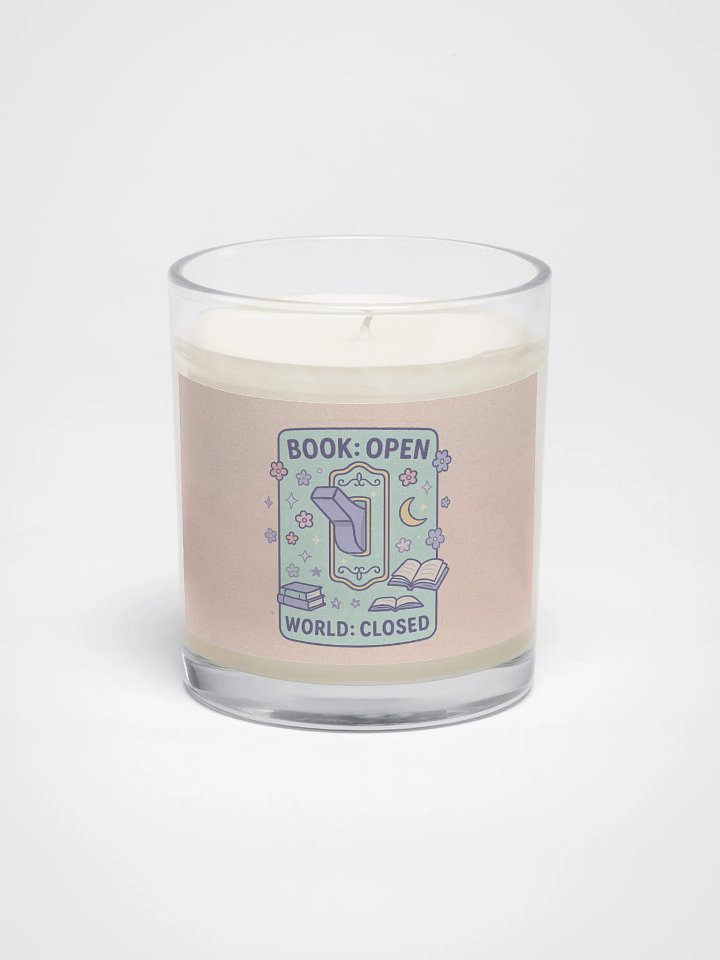 Open Book, Closed World Soy Wax Candle product image (1)