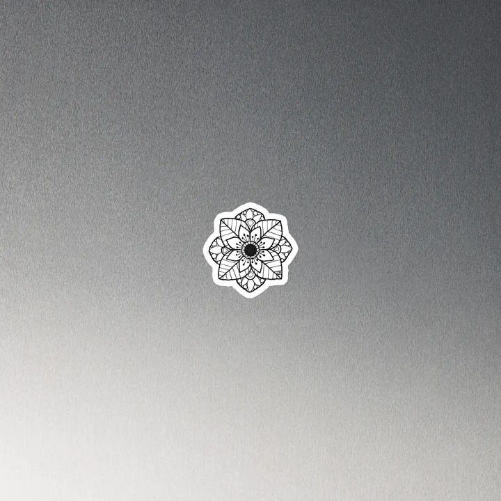 FLOWER1Die-Cut Magnet product image (2)