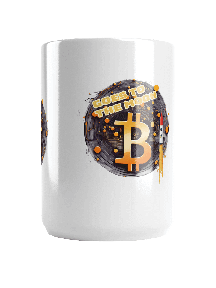 Bitcoin Blast Off Mug, Fun Cryptocurrency Coffee Cup, Perfect Gift for Crypto Lovers product image (1)