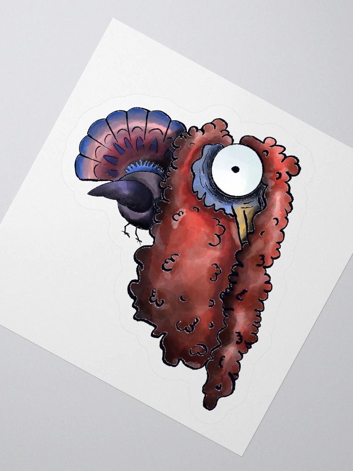 Impossible Farm Pretty Turkey Stickers product image (4)