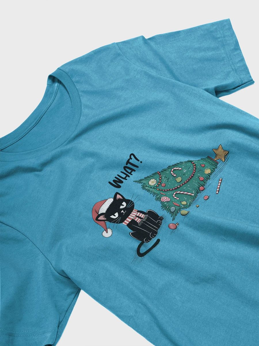 Grumpy Cat Christmas Chaos T-Shirt - Toppled Tree Holiday Design product image (6)