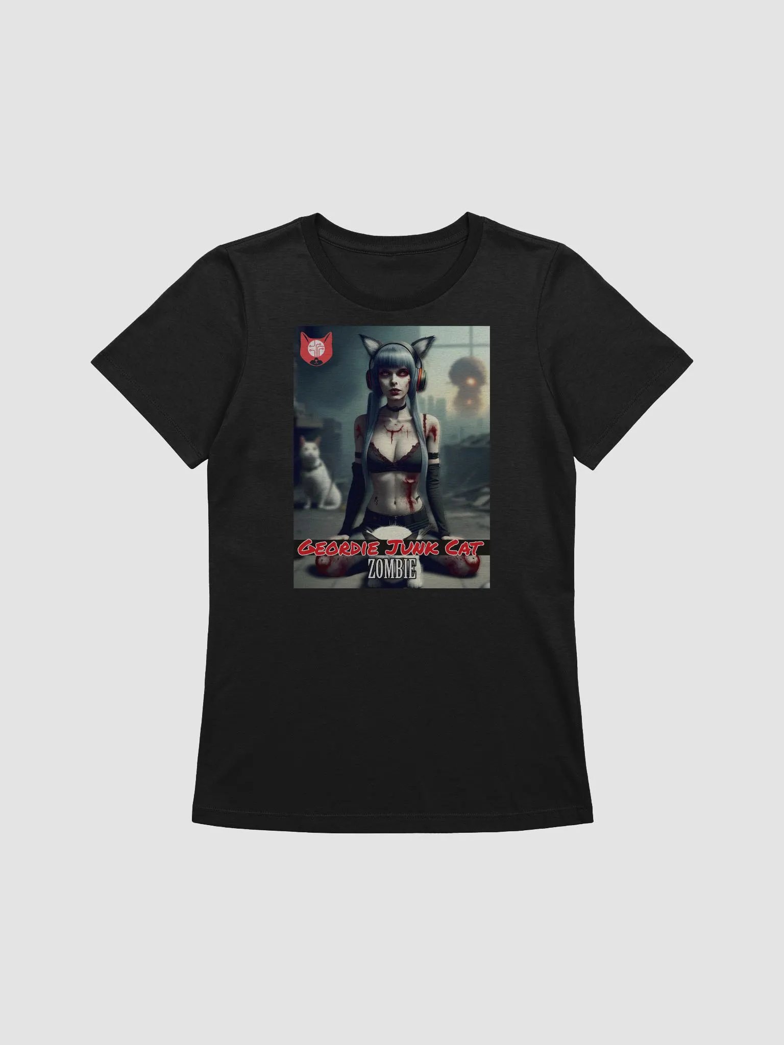 ZOMBIE THREE Relaxed Fit Women's Tee (US and EU SHIPPING) product image (1)