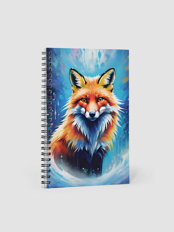 Whimsical Fox Creative Spiral Notebook product image (1)