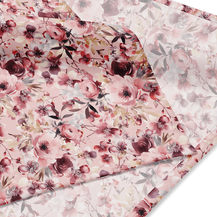 Pink Roses Garden Bandana product image (4)
