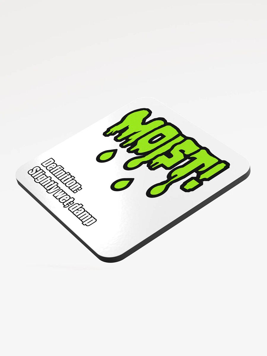 MOIST definition coaster product image (3)