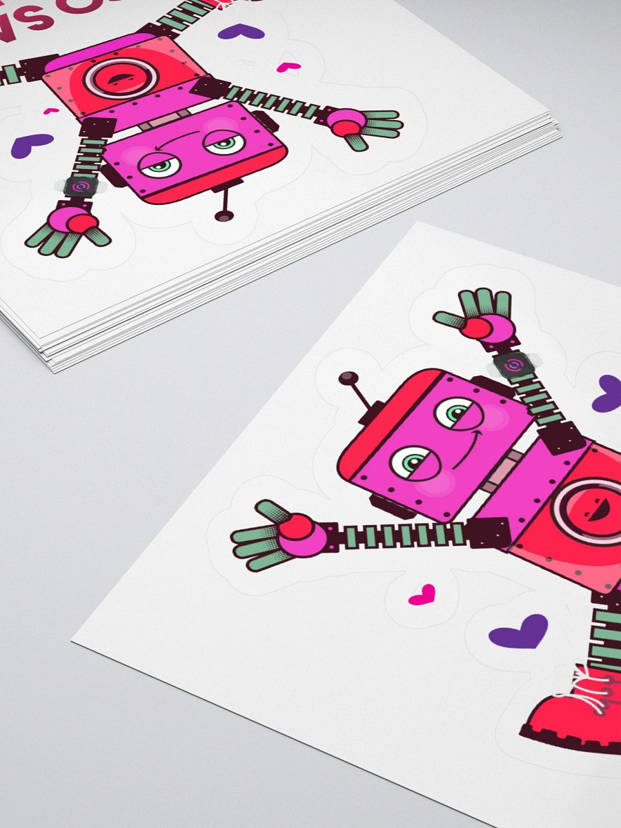 Coco Says "Let’s Play!" Sticker – Rusty’s World product image (12)
