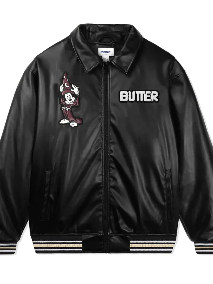 Black Fantasia Bomber Jacket product image (1)
