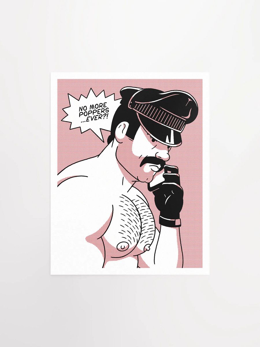 "No More Poppers...Ever?!" 11x14 Print product image (3)