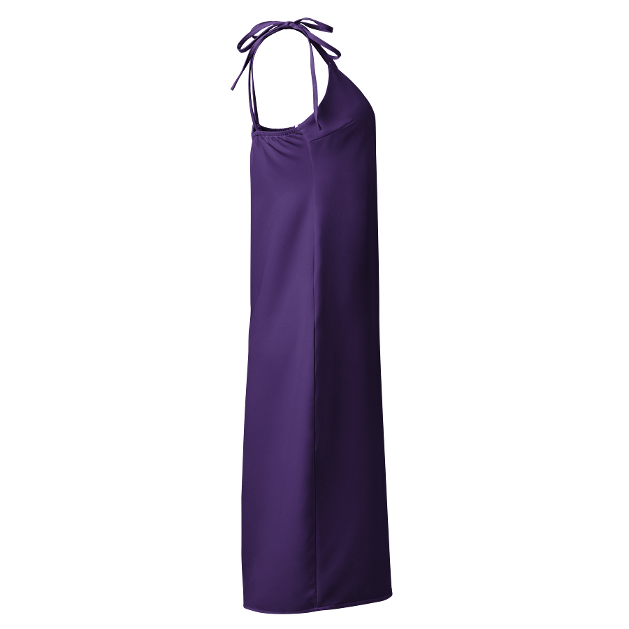 Midnight Veil Designs Sjip Dress - Purple Gothic Chiffon Midi product image (4)