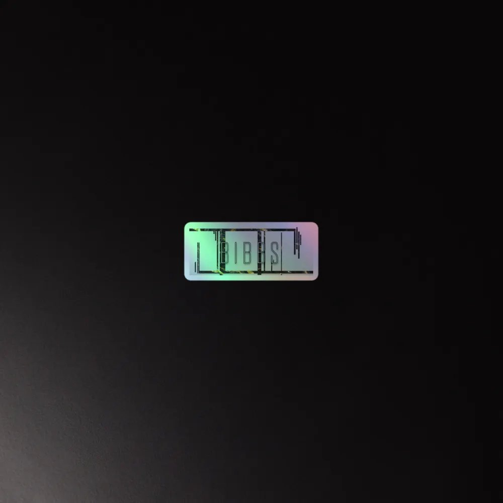 Bibbs Cover Sticker Holo product image (2)