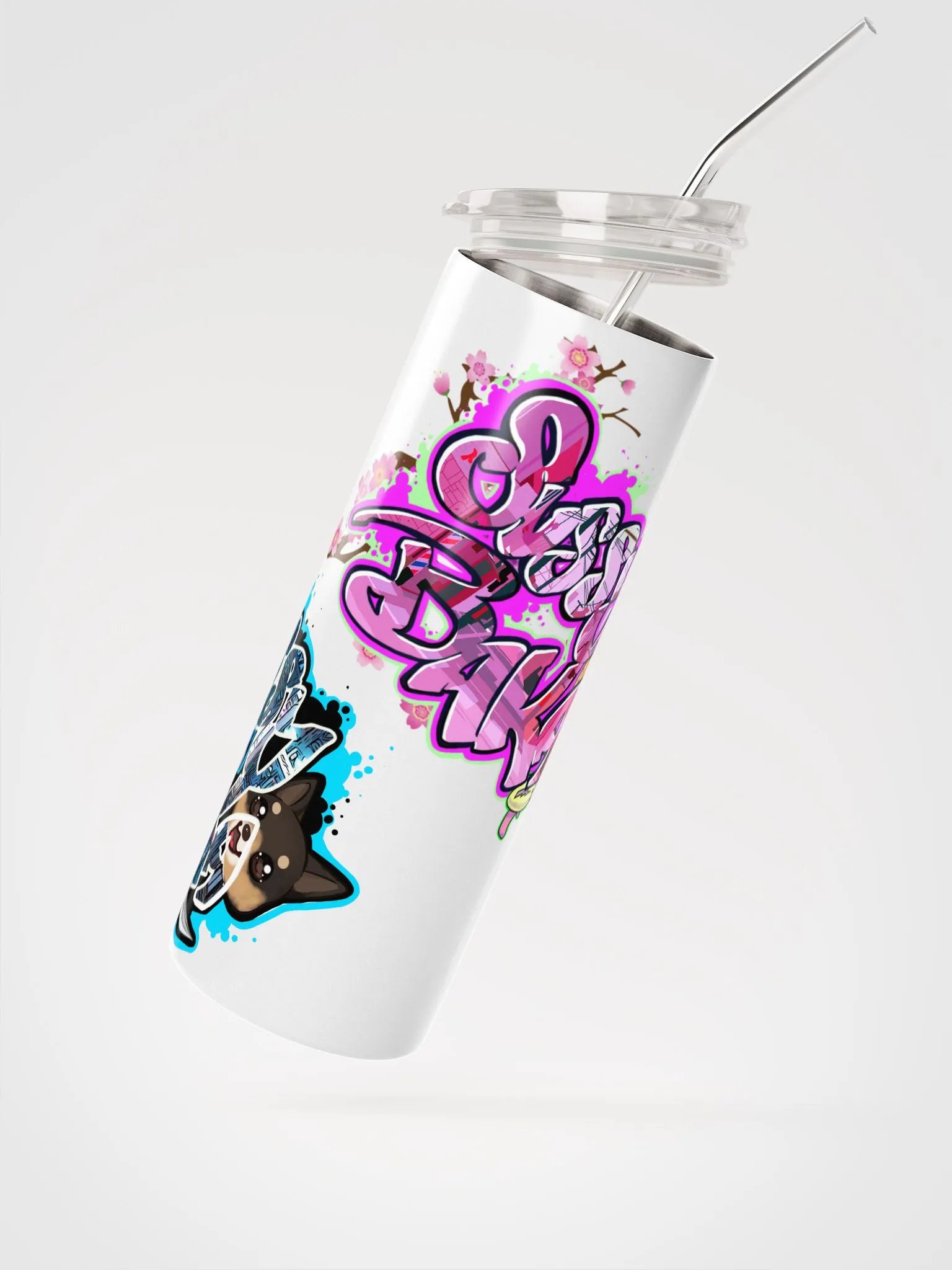 Sussy Baka Shibas Tumbler w/Straw product image (2)