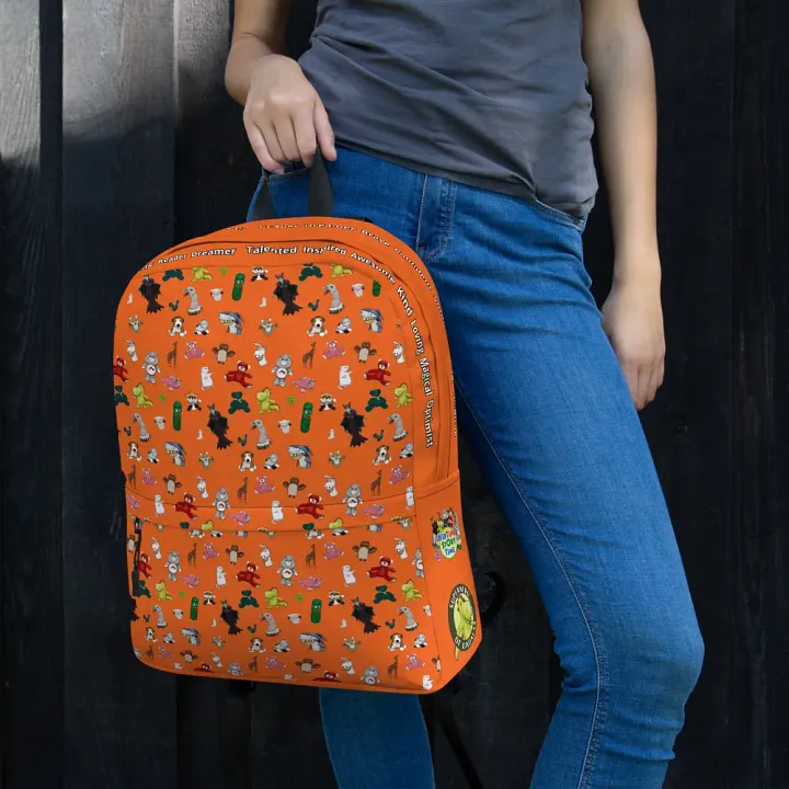 The KidTime StoryTime Character Backpack (Orange) product image (2)