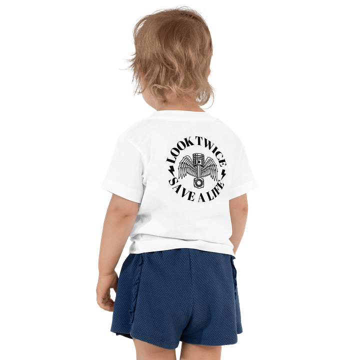 Outlaw Baggers Look Twice, Save A Life Toddler Tee product image (1)