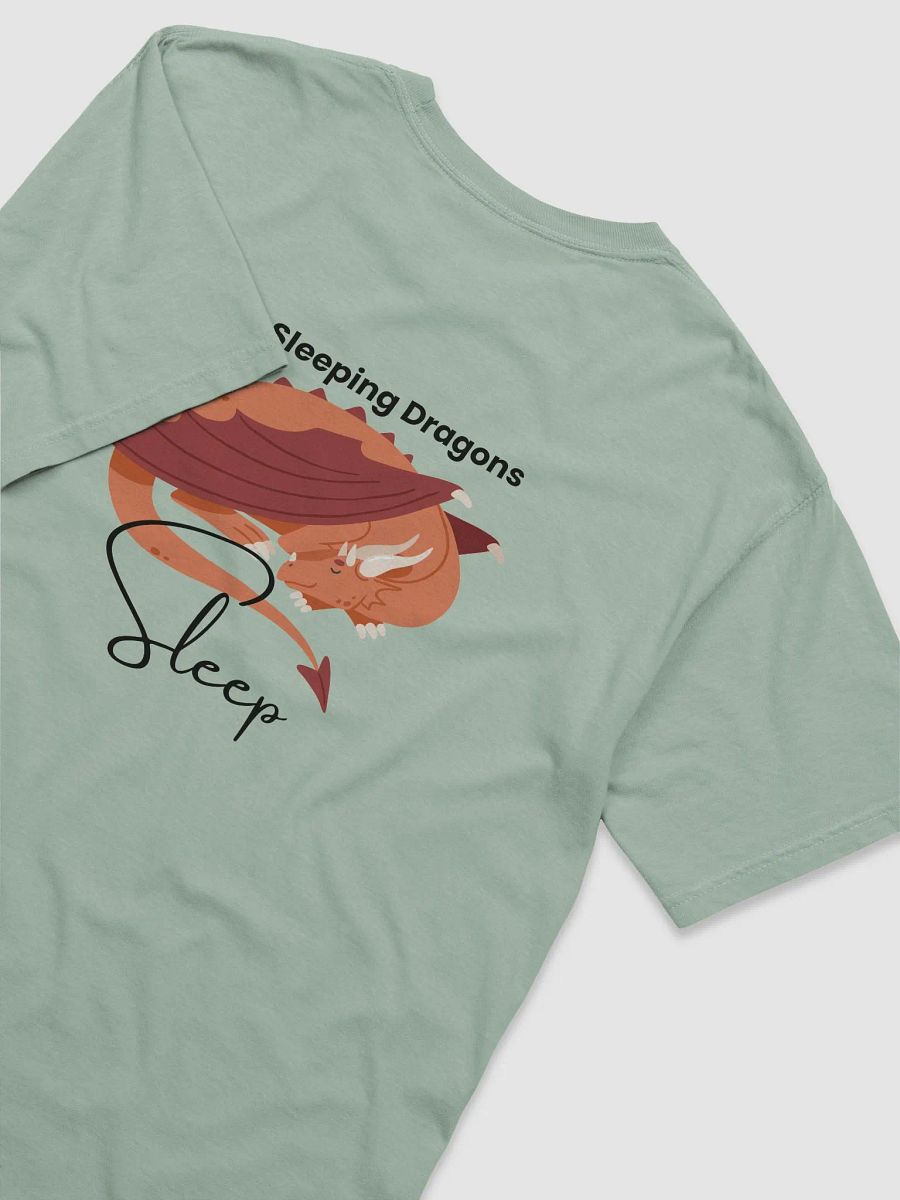Sleeping Dragon Cartoon T-Shirt product image (13)