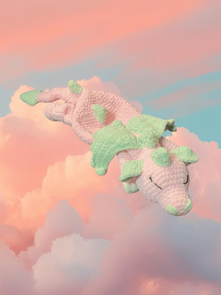 Cotton Candy Dragon Snuggler product image (1)