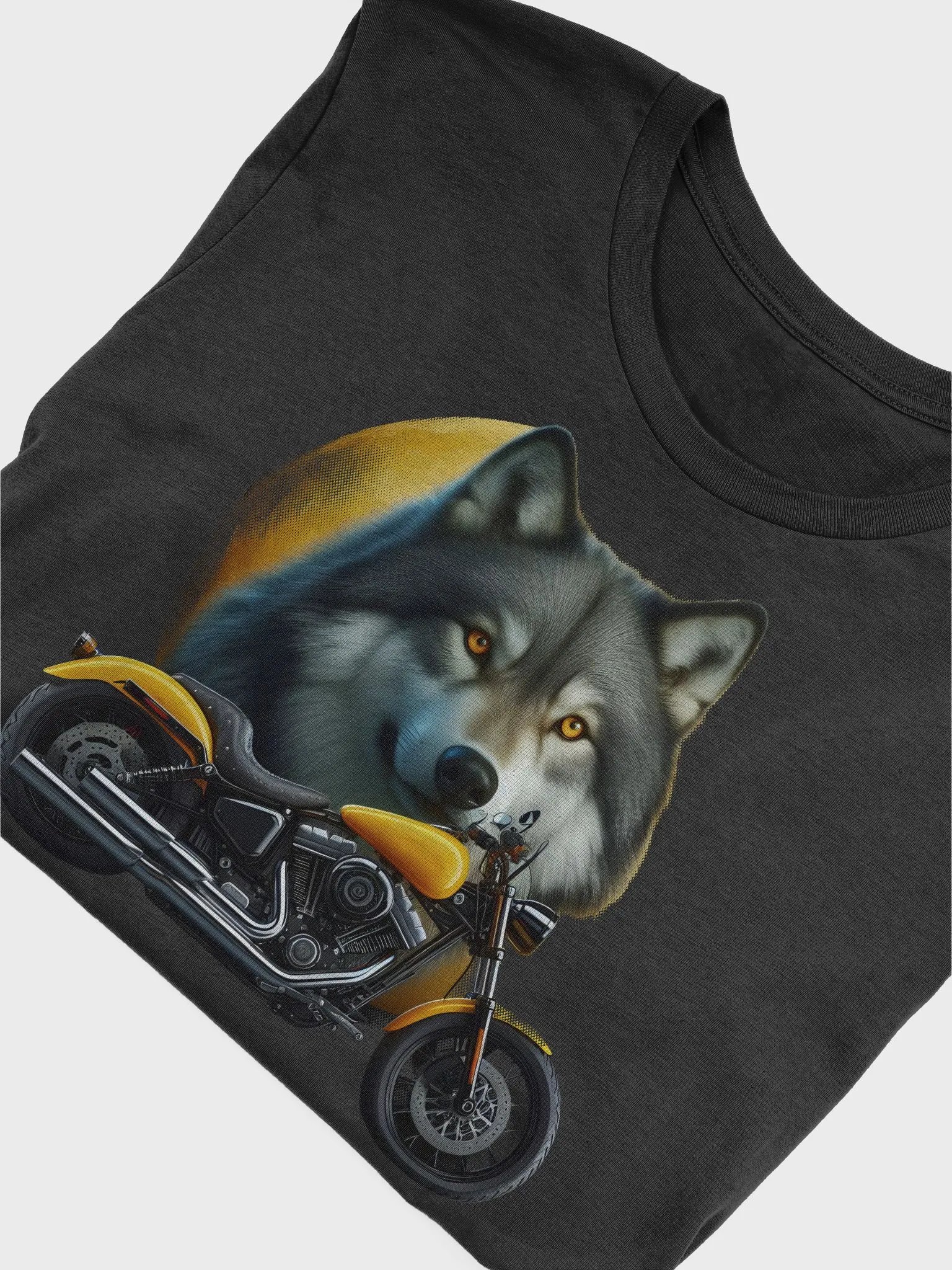 Motorcycle and Wolf - Unisex T-Shirt #20 product image (5)