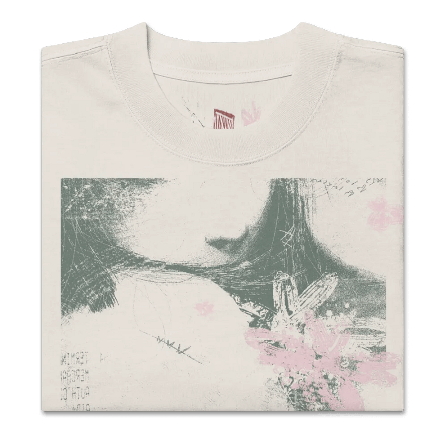 Blossom- Premium Oversized Tee product image (6)