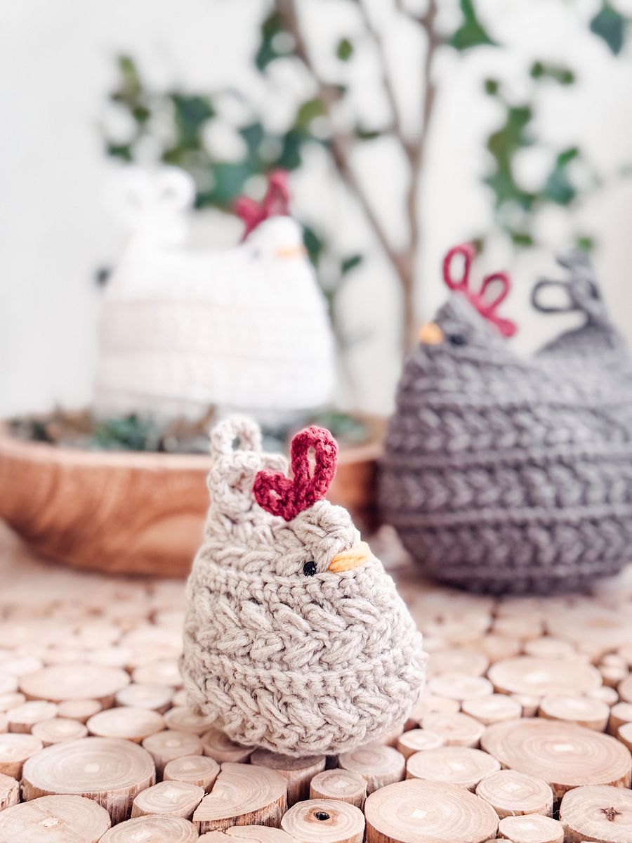 Wheat Stitch Crochet Chicken Pattern product image (10)