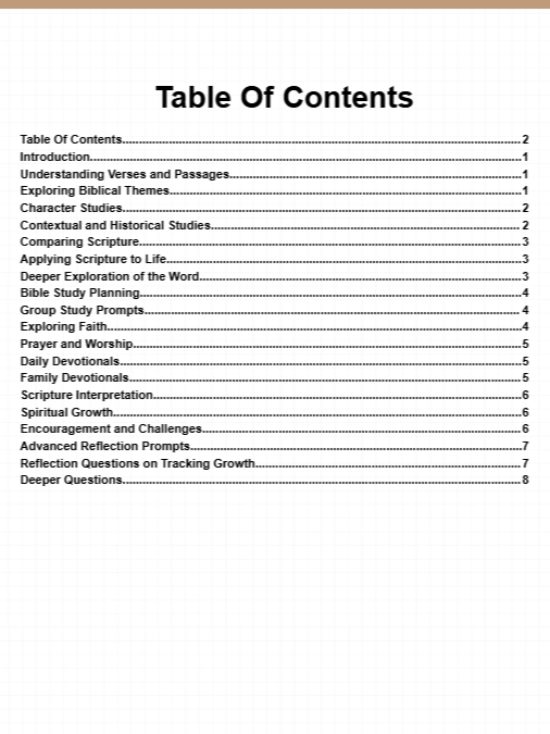 The Bible Study Companion: AI Prompts for Spiritual Growth (ebook) product image (2)